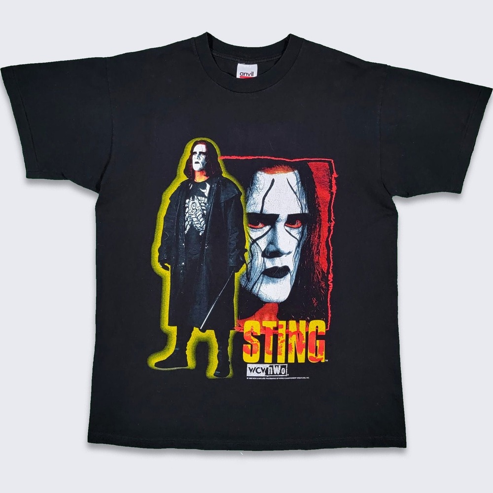 Sting Vintage 90s WCW NWO WWF Wrestling T-Shirt